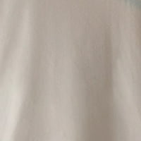 Prodaja Blok u boji Print Crewneck Dukseri za žene Ležerne prilike dugih rukava Jesen Trendy Pulover vrhovi Lagana udobna tunika bluza