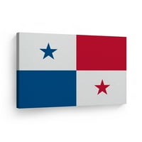 Smile Art Dizajn Panama Flag Platno Zidno umetničko umetničko ispis Zastava ured dnevnog boravka spavaća