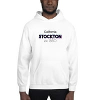 TRI Color Stockton California Hoodie pulover dukserice po nedefiniranim poklonima