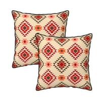 Douzhe Velvet Dekorativni jastuk za bacanje na poklopci set od 2, mekog kvadratnog jastuka s nevidljivim
