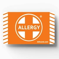 Alergija ID kartica - kozmetički proizvodi alergija
