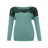 Novi jesen zimski pulover dugih rukava Ležerne majice za žene za žene okrugli vrat Kaftan baggy bluza