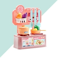 Dječje igračke postavljaju dječje kuhinjske igračke dječje kuhinjske igračke za pribor za jelo Simulacija