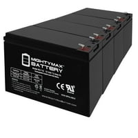 12V 7Ah SLA baterija Zamjenjuje Exide Powerware PW5105- - Pack