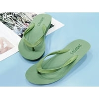 WAZSHOP Dame Tongles Sandal Beach Flip-Flops Wedge Summer Sandals Comfort klizanje na casual cipelama