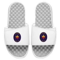 Muški islid bijeli sivi Chicago vatreni logotip klizne sandale