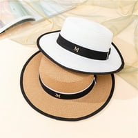 Modni šešir na plaži sa rubom sa UV zaštitom za žensku ljetnu vanjsku viziru