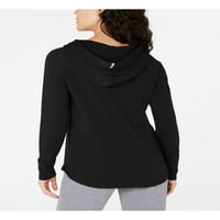 Tommy Hilfiger Sport ženske fitness colorblock hoodie black xl