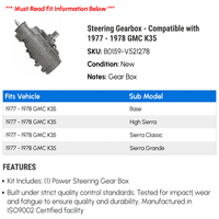 Upravljački menjač - kompatibilan sa - GMC K35