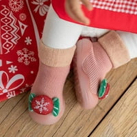 Tenjioio snijeg pokloni Božićne zimske plišane babde cipele za bebe 0- godina stare čarape za bebe cipele