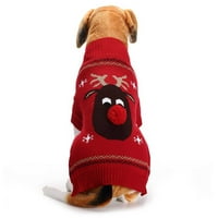 Comfy mekani vrhovi za pse, štenad majica Majica mali psi Očišćane Doggie Party majica Božić za kućne