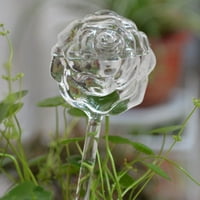 Biljna samostalna globusa - čista staklena ruža ružina sijalica za vodu - Samostalni sadilica za zalijevanje