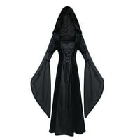 Samickarr srednjovjekovna haljina za žene Renesance Gothic Steampunk haljine Cosplay kostimi za žene