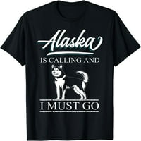 Aljaska zove i moram ići majicom, majica za pse