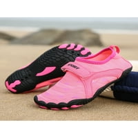 Zodanni Girls Boys Aqua Socks Basefoot Vodene cipele Brza suha plivanje cipela za cipele protiv klizanja Vježba Mekane prozračne tenisice Tamna ruža Red 12c