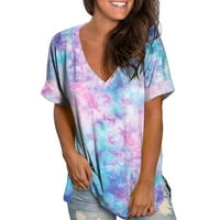 Ženska majica Loose Shopping Bluze za žene Radne majice Žene Ljeto Žene Ljeto Top Pamuk Dugi rukav Košulju