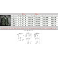 Sayhi Muške modne čvrste boje Casual Velika jakna za majicu Sve vremenske jakne za muškarce