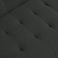 Moderna tkanina Kabriolet Futon, Tapacirani kauč za kauč na razvlačenje, kauč za spavanje kabriolet