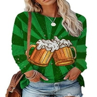 Ženska majica Oktoberfest Tee njemačka majica dame Tradicionalni pulover dnevna habanje tunika bluza