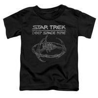 Star Trek - DS stanica - Majica kratkih rukava s kratkim rukavima - 3T