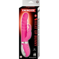 Energizirajte zagrijavanje zeko ružičasti zečji stil vibratora