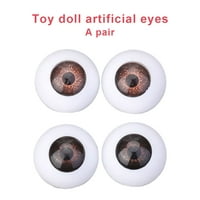 Wollično umjetni par lutka pritisak simulacijske očiju školske vrtiće igrati igru ​​Diy zamjena rezervni