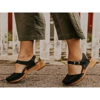 Ženska haljina Sandal zatvoreni TOE Ležerne cipele za gležnjače za natezane sandale Lagane šetnje cipelama