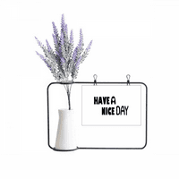 Engleski citat Dizajn Lijep dan umjetna karta za flašice za cvijeće lavande