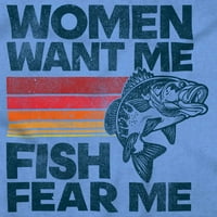 Žene me žele da se riba plaši me šala dukserice s kapuljačom muškarci Brisco brendovi s