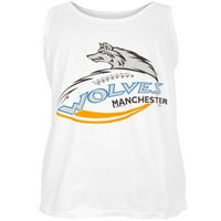 Manchester Wolves - Crest Print The Tank Top - Veliki