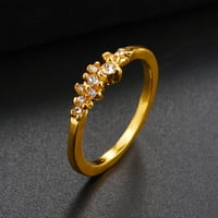 Prstenovi Dijamanti Ženski prsten za mladenku Prsten za vjenčani prsten rođendanski pokloni