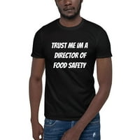 2xl vjerujem mi im direktor sigurnosne majice za sigurnost hrane kratkih rukava od strane nedefiniranih