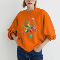 Duks pulover za žene New Fall Rucket majica Racerback tenkovi za zabavu Clubske odježe na vrhu cvjetnog