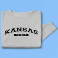 Topeka, Kansas dukserice -Goatdeals dizajnira, ženska x-velika