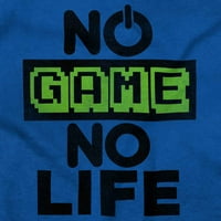 Nema igre Nema života Muška grafička majica Tees Brisco Marke 5x