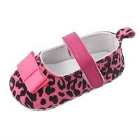 TODDLER Girls Cipele Toddler Cipele Mekani jedini Leopard Print Hook Loop Princess Cipele Lagane cipele