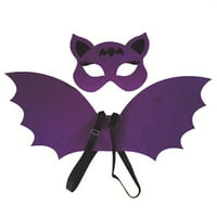 Halloween Bat krila ukras Gothic Kids Cosplay rekvizicije pogodne za masquerade rave party kostim ukras