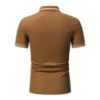 Muške redovne majice Preppy odjeća Top majica Modni muškarci Radna majica Office rever majica kratkih