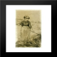 Haymaker uokviren umjetnički print Pissarro, Camille