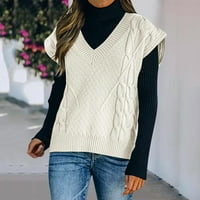 VEDOLAY Fall džemper ženski pad džemper plete v vrat prevelizirani modni pulover casual dugih rukava,
