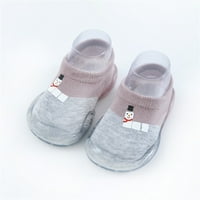 Eczipvz baby cipele dječake djevojke životinjske crtane čarape cipele cipele s toplim tkanim čarapom