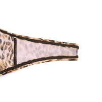 Oalirro ženski donji rub Ženska seksi donje rublje Leopard izdužena donje rublje hangies dame donje