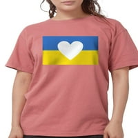 Cafepress - Ukrajinska srčana majica - Ženske udobne boje Košulje