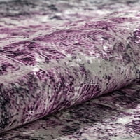 Dalyn Nebula Rug na području NB NB Amethyst Amethyst Vibrant Splash 5 '7' 6 Pravokutnik