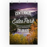 Estes Park, Kolorado - Centennial - Sunset & Lake - fotografija