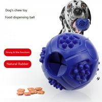 Wisremt Interaktivne igračke za pse Kugla gumena trajna pasa Žvaka liječi kugličnu hranu za kuglicu