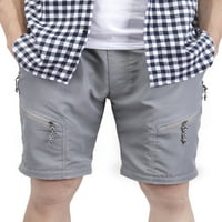 Muške vanjske sportske hlače Lagane konvertibilne hlače Brze sušenje patentnih pantalona za radne pantalone
