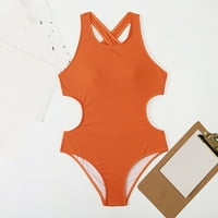 Ženski kupaći kostimi Tummy Control plus veličina kupaći komič komim kostim modni sijamski kupaći kostim