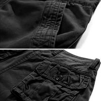 Paptzroi Beach pantalona casual pant za radne džep teretni kratke hlače Boja na otvorenom Muške muške