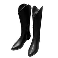 Dame Casual Comfort Boots Cipele potpetice Prozračne cipele Visoke zimske cipele Obuća za bedro retro